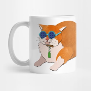 Paper Cut Cats Series! Cool Guy Mug